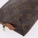 LOUIS VUITTON Monogram Pochette Cosmetic PM Cosmetic Pouch M47515 Auth BA14231-7