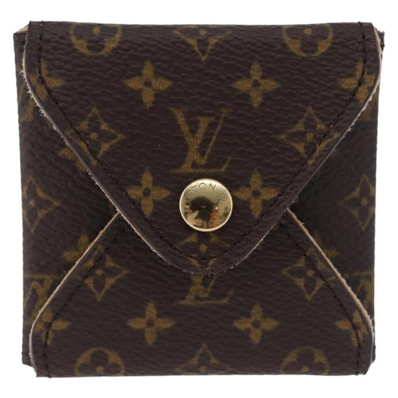 LOUIS VUITTON Monogram Accessory Case LV Auth BA14233