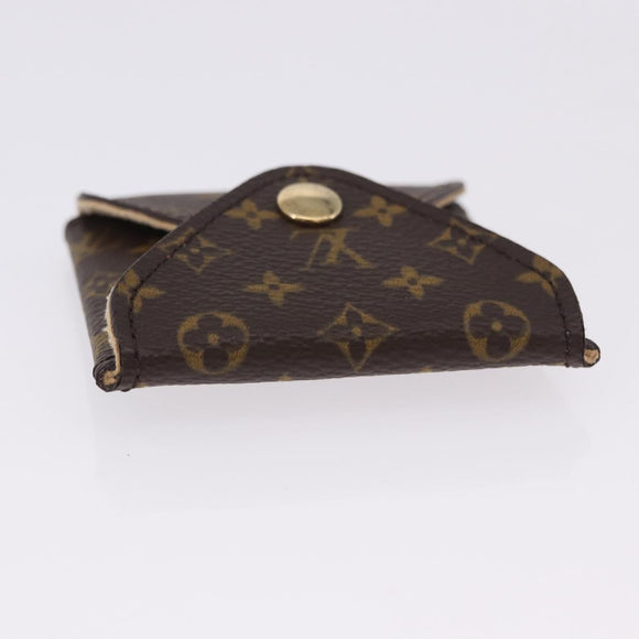 LOUIS VUITTON Monogram Accessory Case LV Auth BA14233