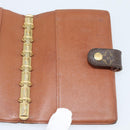 LOUIS VUITTON Monogram Agenda PM Day Planner Cover R20005 LV Auth BA14234-19