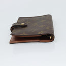 LOUIS VUITTON Monogram Agenda PM Day Planner Cover R20005 LV Auth BA14234-5