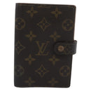 LOUIS VUITTON Monogram Agenda PM Day Planner Cover R20005 LV Auth BA14235-13