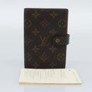 LOUIS VUITTON Monogram Agenda PM Day Planner Cover R20005 LV Auth BA14235-12