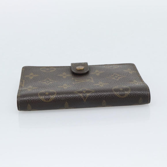 LOUIS VUITTON Monogram Agenda PM Day Planner Cover R20005 LV Auth BA14235