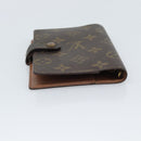 LOUIS VUITTON Monogram Agenda PM Day Planner Cover R20005 LV Auth BA14235-5
