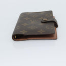 LOUIS VUITTON Monogram Agenda PM Day Planner Cover R20005 LV Auth BA14235-6