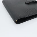 LOUIS VUITTON Epi Agenda PM Day Planner Cover Black R20052 LV Auth BA14236-14