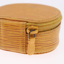 LOUIS VUITTON Epi Ecrin Bijou 8 Jewelry Box Yellow M48229 LV Auth BA14237-8