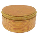 LOUIS VUITTON Epi Ecrin Bijou 8 Jewelry Box Yellow M48229 LV Auth BA14237-13