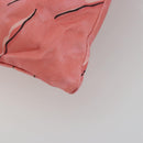 LOEWE Purse Hand Bag Canvas Pink Auth BA14239A-15
