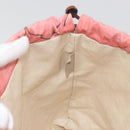 LOEWE Purse Hand Bag Canvas Pink Auth BA14239A-19
