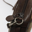 Burberrys Nova Check Shoulder Bag Canvas Beige Gold Auth BA1424-10