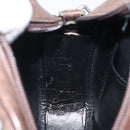 Burberrys Nova Check Shoulder Bag Canvas Beige Gold Auth BA1424-18