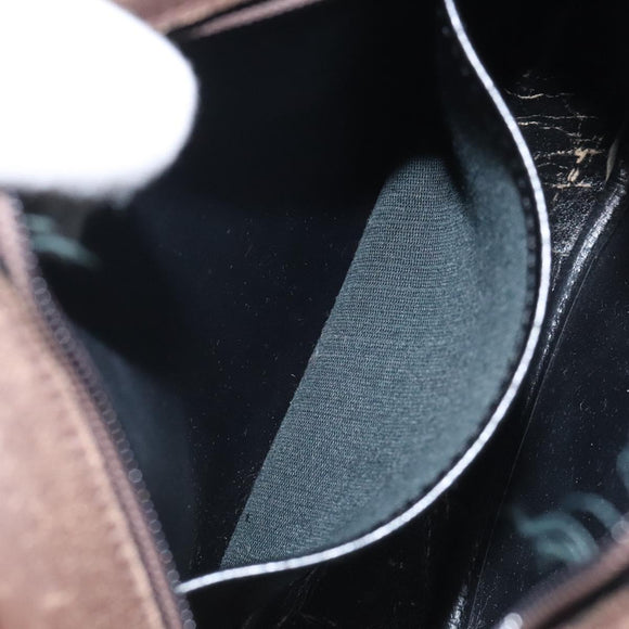 Burberrys Nova Check Shoulder Bag Canvas Beige Gold Auth BA1424