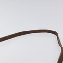 Burberrys Nova Check Shoulder Bag Canvas Beige Gold Auth BA1424-8