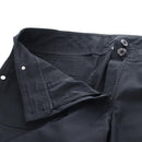 CHANEL Pants Rayon Black CC Auth BA14244V-11