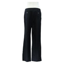 CHANEL Pants Rayon Black CC Auth BA14244V-2