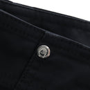 CHANEL Pants Rayon Black CC Auth BA14244V-5