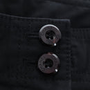 CHANEL Pants Rayon Black CC Auth BA14244V-6