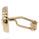 Christian Dior Cuffs & Lapel Pin Set Metal Gold Tone Auth BA14246-11