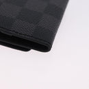LOUIS VUITTON Damier Grafitte Bouton de Manchette Case Cuff Case LV Auth BA14247-15