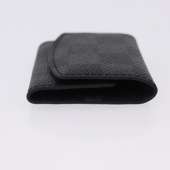 LOUIS VUITTON Damier Grafitte Bouton de Manchette Case Cuff Case LV Auth BA14247