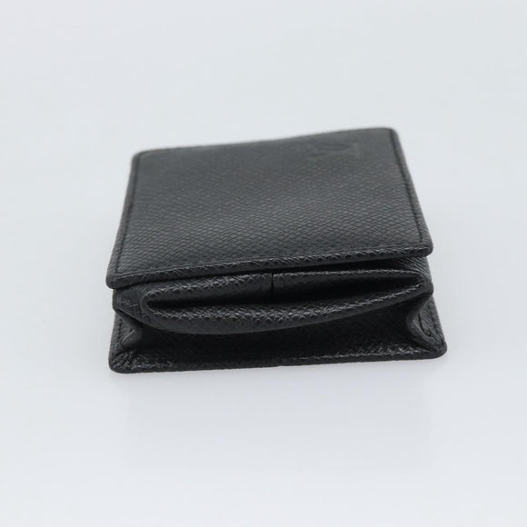 LOUIS VUITTON Epi Porte Monnaie Boite Coin Purse Ardoise M30382 LV Auth BA14248V
