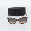 PRADA Tortoise Pattern Sunglasses Plastic Red Gold Auth BA14249-12