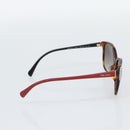 PRADA Tortoise Pattern Sunglasses Plastic Red Gold Auth BA14249-3