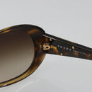 PRADA Tortoise Pattern Sunglasses Plastic Brown Gold Auth BA14251V-11