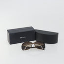 PRADA Tortoise Pattern Sunglasses Plastic Brown Gold Auth BA14251V-15