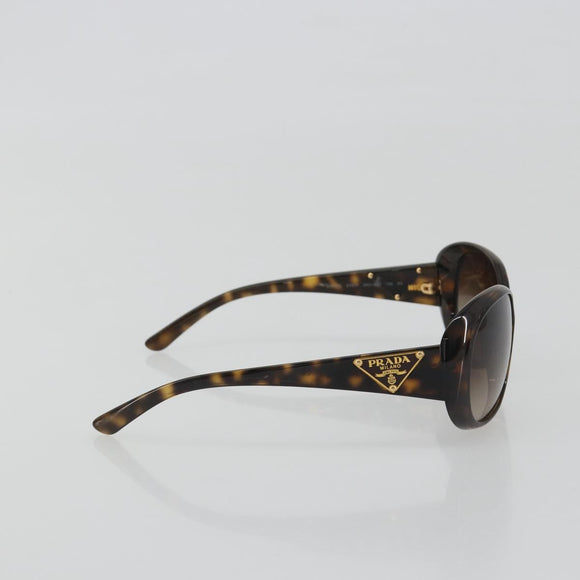 PRADA Tortoise Pattern Sunglasses Plastic Brown Gold Auth BA14251V