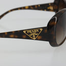 PRADA Tortoise Pattern Sunglasses Plastic Brown Gold Auth BA14251V-8