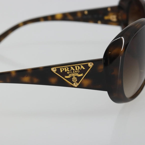 PRADA Tortoise Pattern Sunglasses Plastic Brown Gold Auth BA14251V