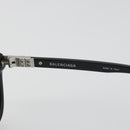 BALENCIAGA Sunglasses Plastic Black Silver Auth BA14252-11