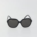 BALENCIAGA Sunglasses Plastic Black Silver Auth BA14252-2