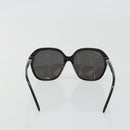 BALENCIAGA Sunglasses Plastic Black Silver Auth BA14252-3