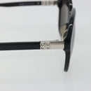 BALENCIAGA Sunglasses Plastic Black Silver Auth BA14252-9