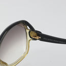 BALENCIAGA Sunglasses Plastic Black Gold Auth BA14253A-11
