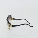 BALENCIAGA Sunglasses Plastic Black Gold Auth BA14253A-4
