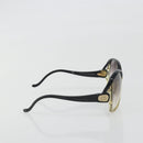 BALENCIAGA Sunglasses Plastic Black Gold Auth BA14253A-5