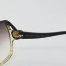 BALENCIAGA Sunglasses Plastic Black Gold Auth BA14253A-9