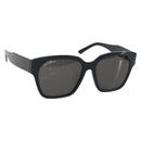 BALENCIAGA Sunglasses Plastic Black Auth BA14254V-1