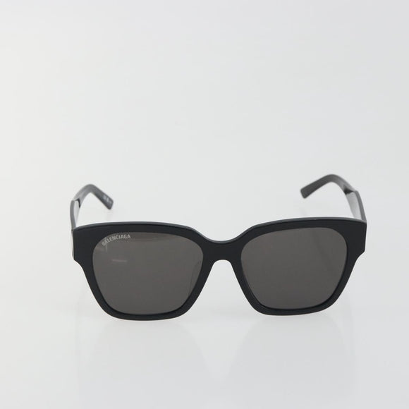 BALENCIAGA Sunglasses Plastic Black Auth BA14254V