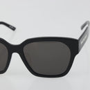 BALENCIAGA Sunglasses Plastic Black Auth BA14254V-7