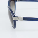 Chloe Sunglasses Plastic Blue Silver Auth BA14255-7