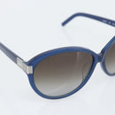 Chloe Sunglasses Plastic Blue Silver Auth BA14255-8