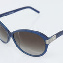 Chloe Sunglasses Plastic Blue Silver Auth BA14255-9