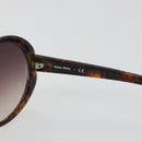 Miu Miu Tortoise Pattern Sunglasses Plastic Brown Auth BA14256-9