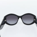 CHANEL Sunglasses Plastic Black CC Auth BA14257M-10